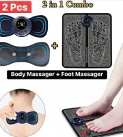 Combo Offer (EMS Foot Massager + 3 pads EMS Body Massager)